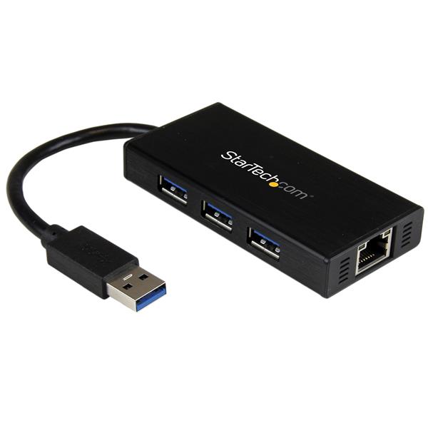 STARTECH HUB USB 30 ALUMINIO CON CABLE CONCENTR